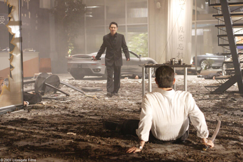 A scene from the film "War."