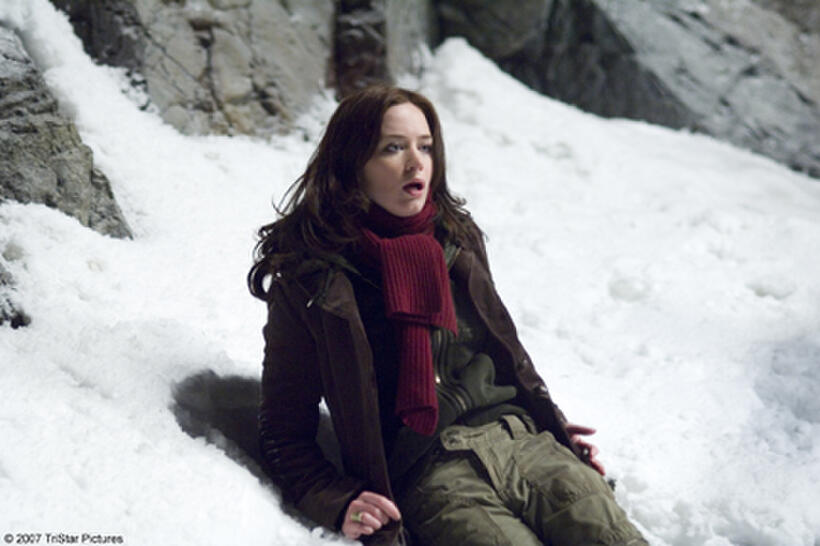 Emily Blunt in "Wind Chill."