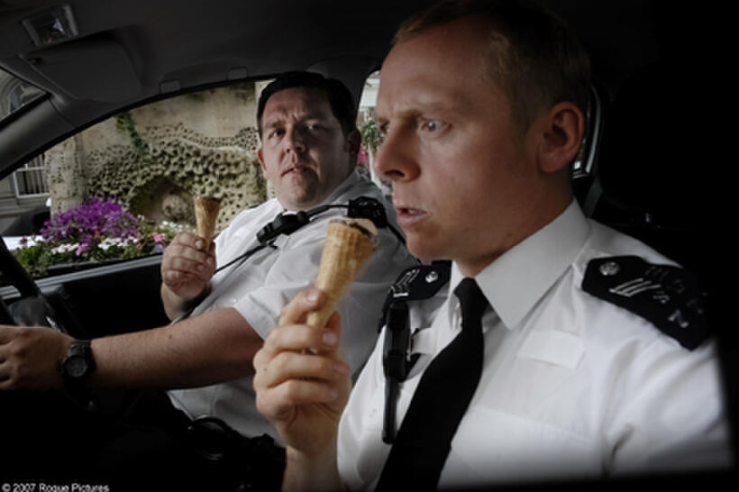 Simon Pegg and Nick Frost in "Hot Fuzz."