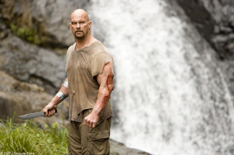 Steve Austin in "The Condemned."