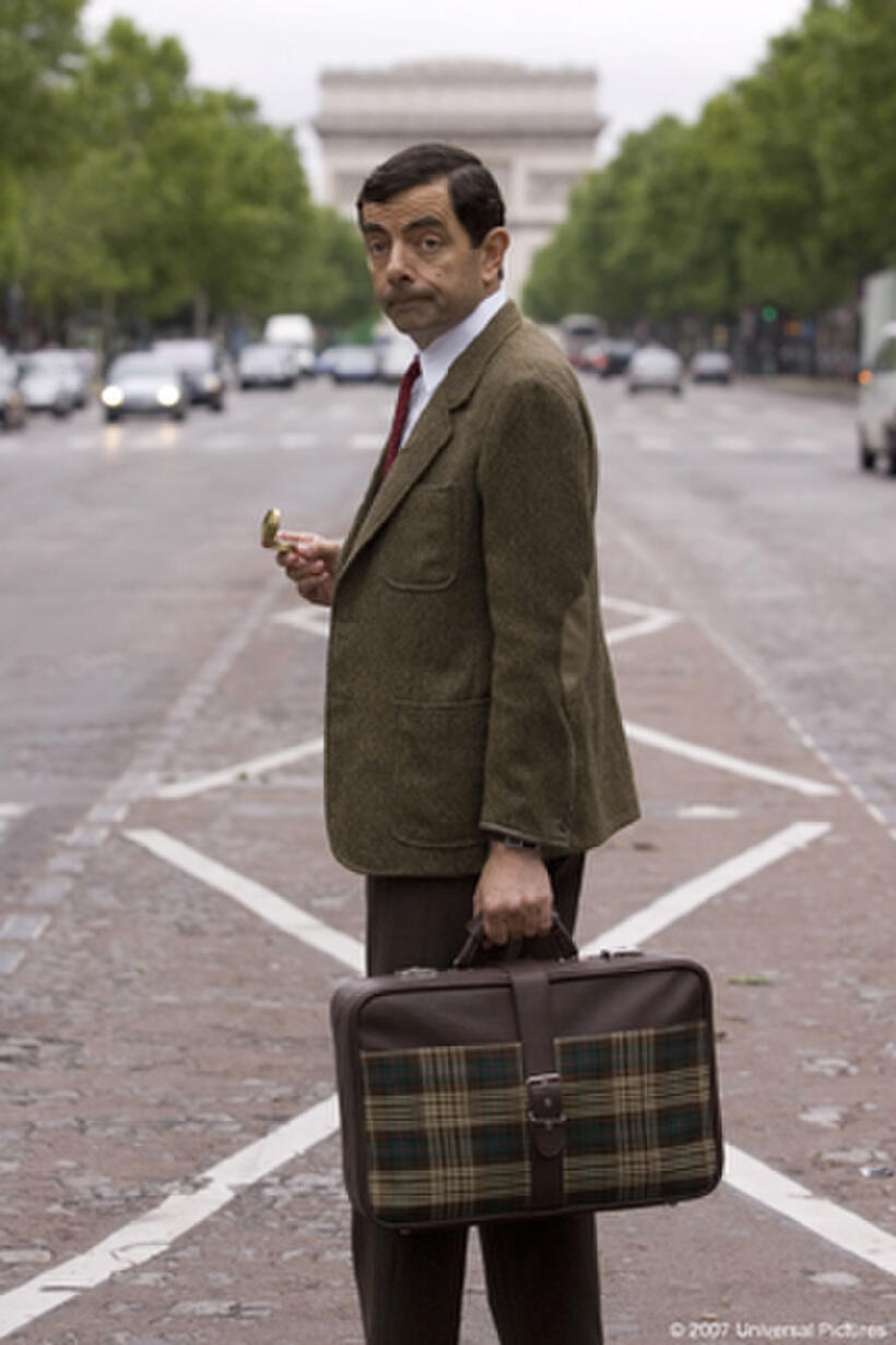 Mr. Bean (Rowan Atkinson) in "Mr. Bean's Holiday."