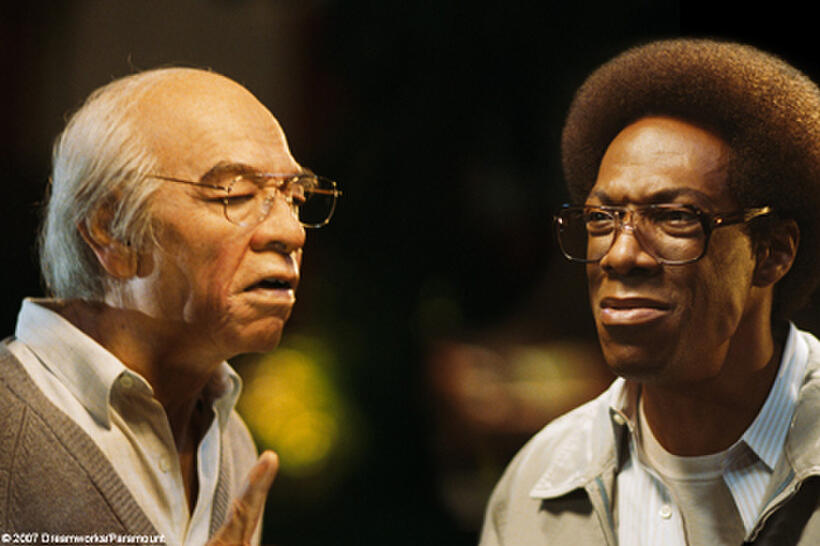 Mr. Wong and Norbig (both Eddie Murphy) in "Norbit."