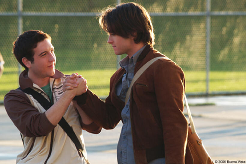 Chris Marquette and Justin Chatwin in "The Invisible."