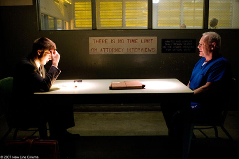 Ryan Gosling and Anthony Hopkins in "Fracture."