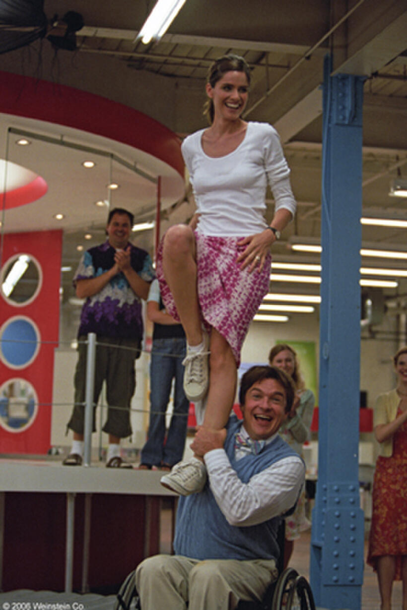 Amanda Peet and Jason Bateman in "The Ex."
