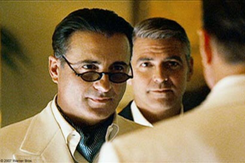 Andy Garcia and George Clooney in "Ocean's Thirteen."