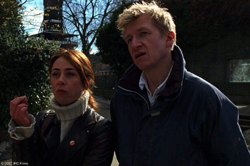 Sofie Gråbøl and  Jens Albinus in "The Boss of It All."