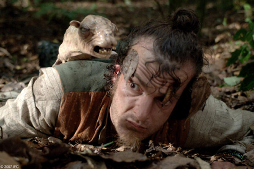 A scene from the film "Black Sheep."
