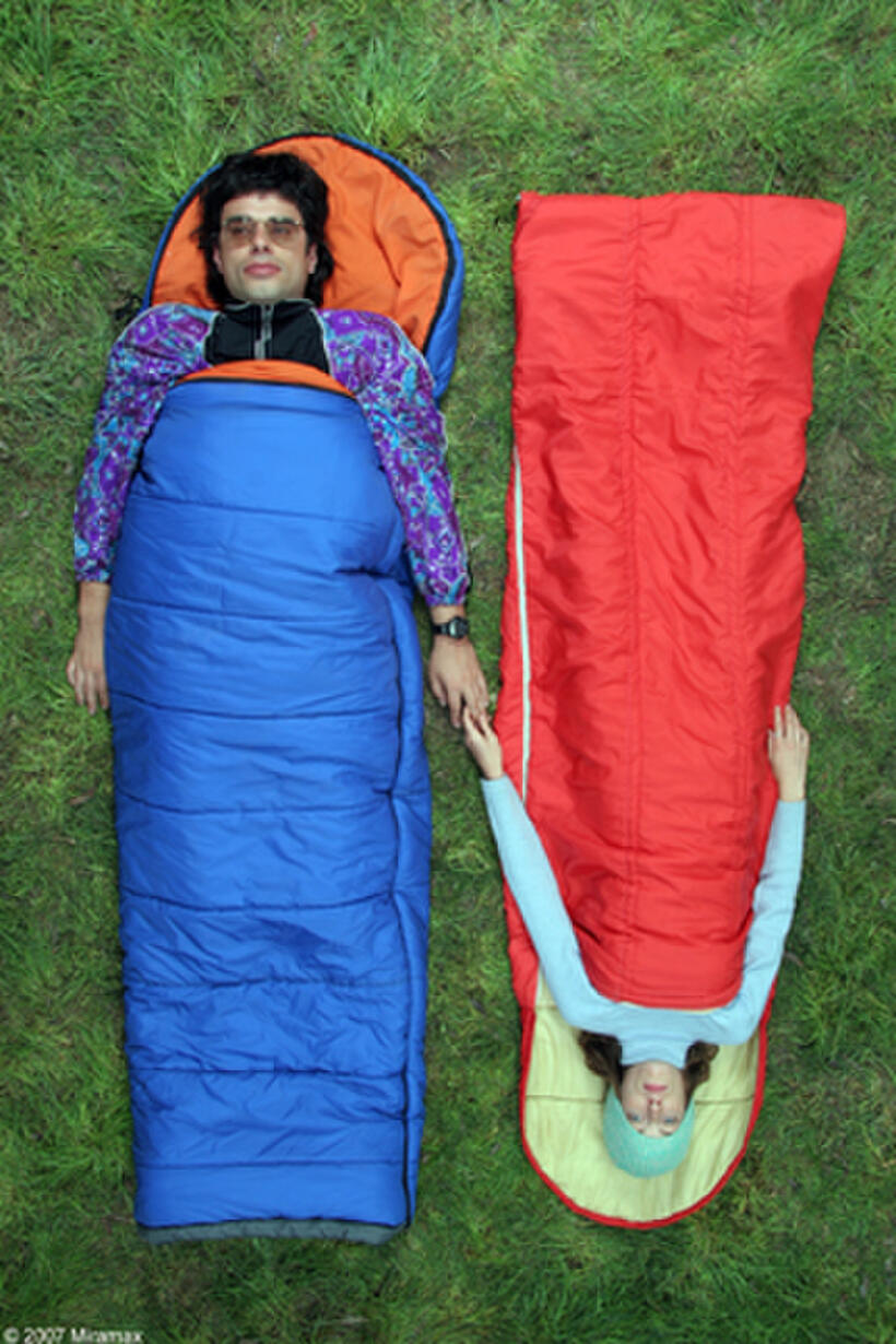 Jermaine Clement and Loren Horsley in "Eagle vs. Shark."