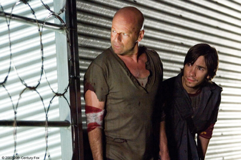 Bruce Willis in "Live Free or Die Hard." 