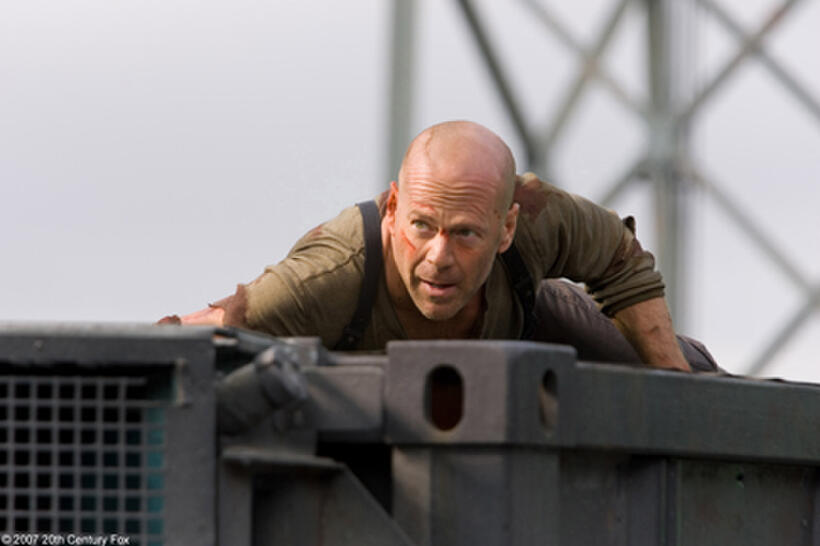 Bruce Willis in "Live Free or Die Hard." 