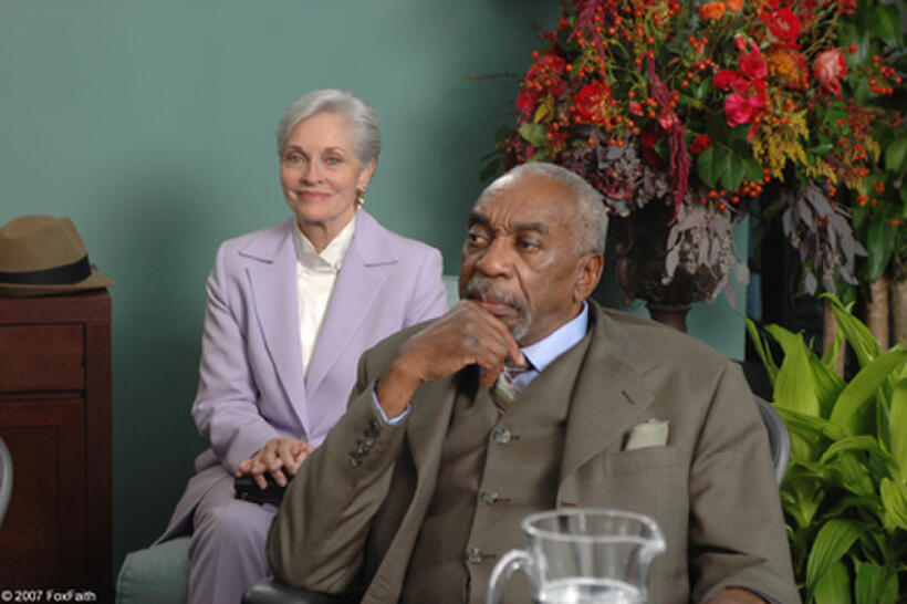 Mr. Ted Hamilton (Bill Cobbs) and Miss Hastings (Lee Meriwether) hope that Jason will understand his grandfather's gift in "The Ultimate Gift."