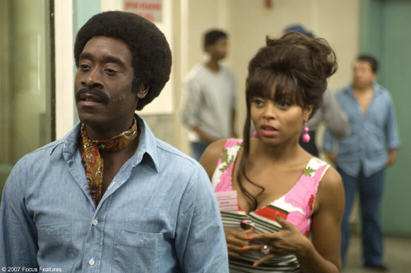 Don Cheadle and Taraji Henson in "Talk to Me."