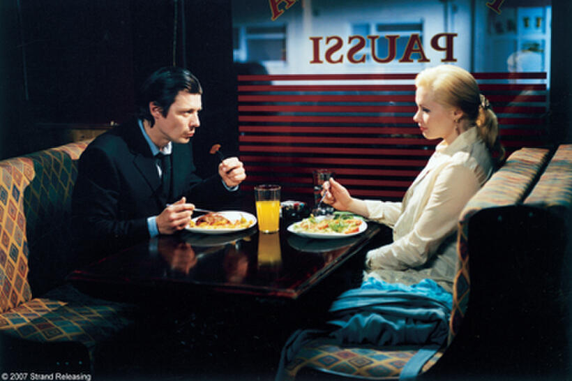 A scene from "Lights in the Dusk."