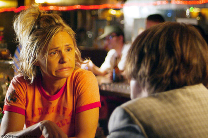 Trina (Amy Sedaris) talks about clown college with Alby (Matt McGrath) in "Full Grown Men."