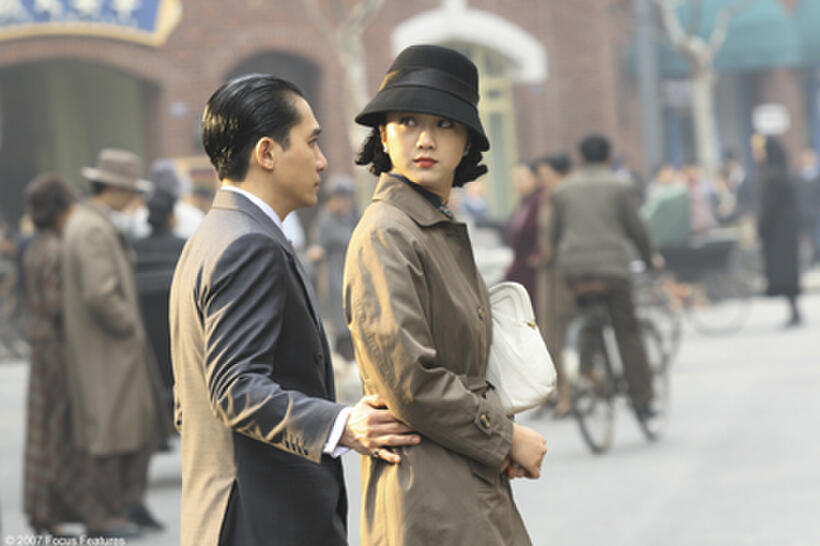 Tony Leung Chiu-Wai and Tang Wei in "Lust, Caution." 
