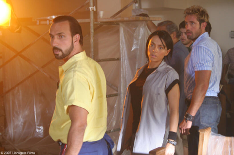 Miguelito (Oscar Torre), Rafaela (Ivonne Montero) and Anival (Gabriel Soto) in "Ladron que Roba a Ladron."