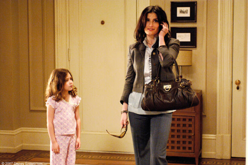 Rachel Covey and Idina Menzel in "Enchanted."