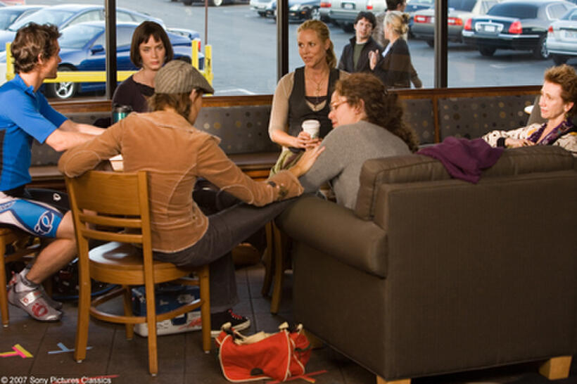 Hugh Dancy, Emily Blunt, Maria Bello, Kathy Baker, Amy Brenneman and Maggie Grace in "The Jane Austen Book Club."