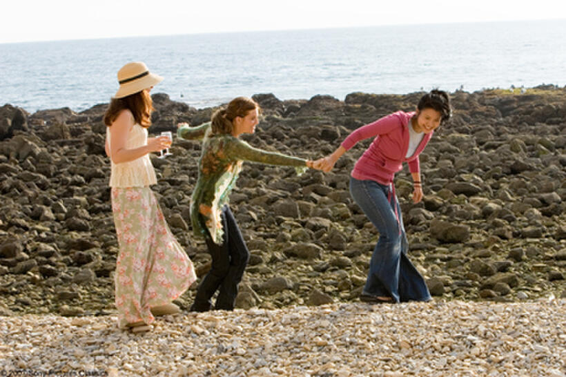Amy Brenneman, Maggie Grace and Gwendoline Yeo in "The Jane Austen Book Club."