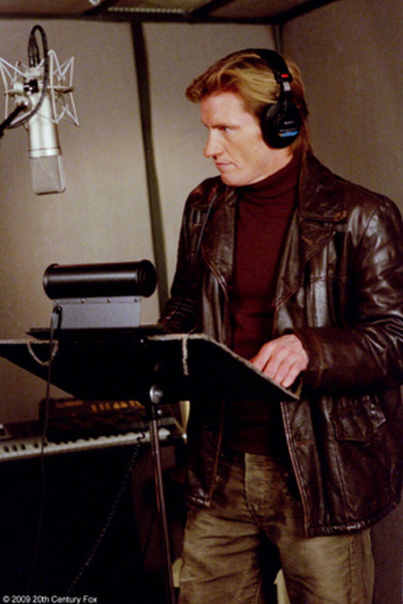 Denis Leary on the set of "Ice Age: Dawn of the Dinosaurs."