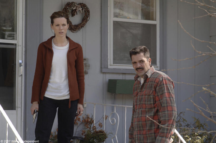 Kate Beckinsale and Nicky Katt in "Snow Angels."