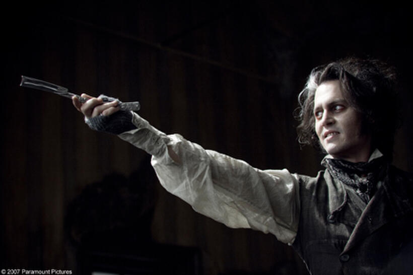 Johnny Depp in "Sweeney Todd: The Demon Barber of Fleet Street."