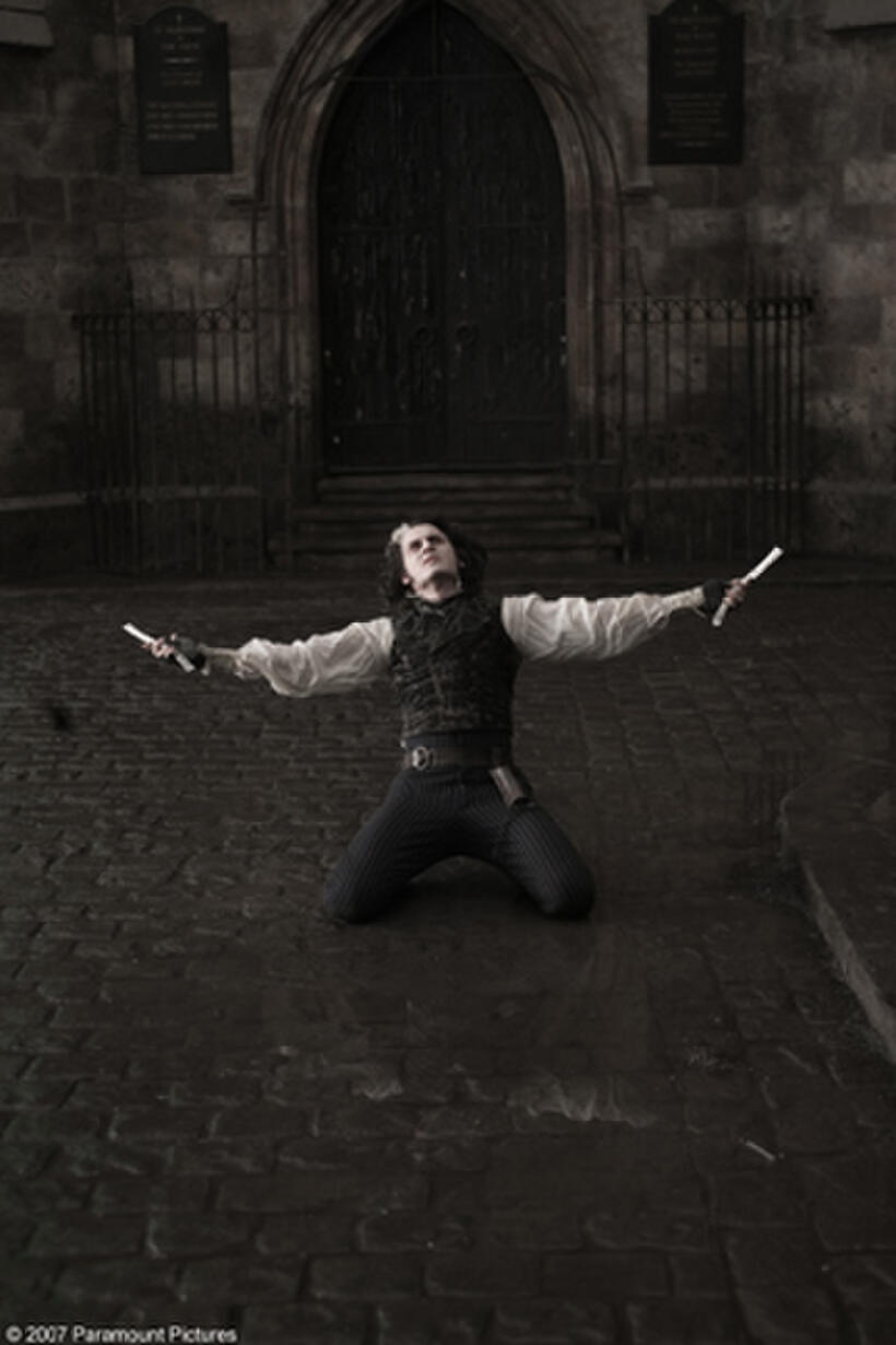 Johnny Depp in "Sweeney Todd: The Demon Barber of Fleet Street."