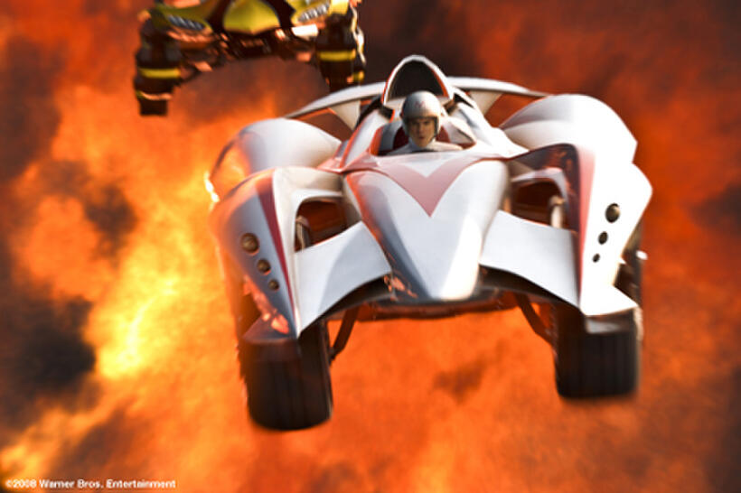 A scene from "Speed Racer."