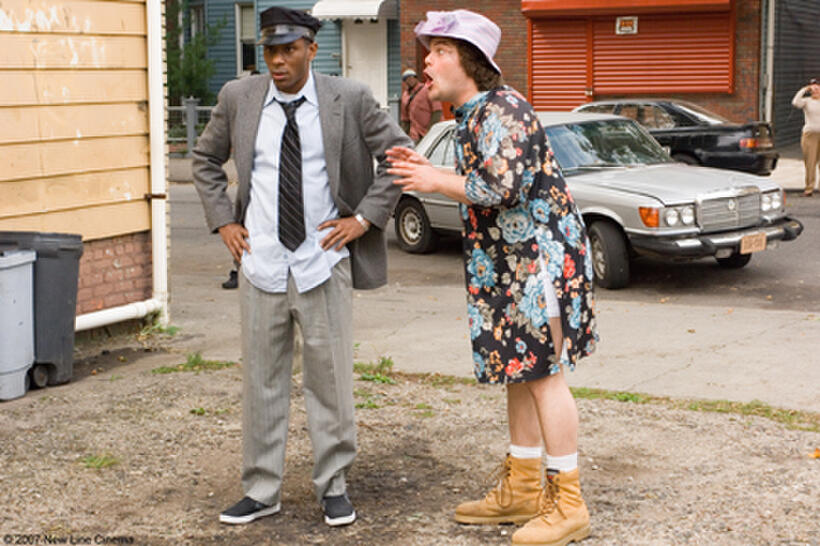 Mos Def and Jack Black in "Be Kind Rewind."