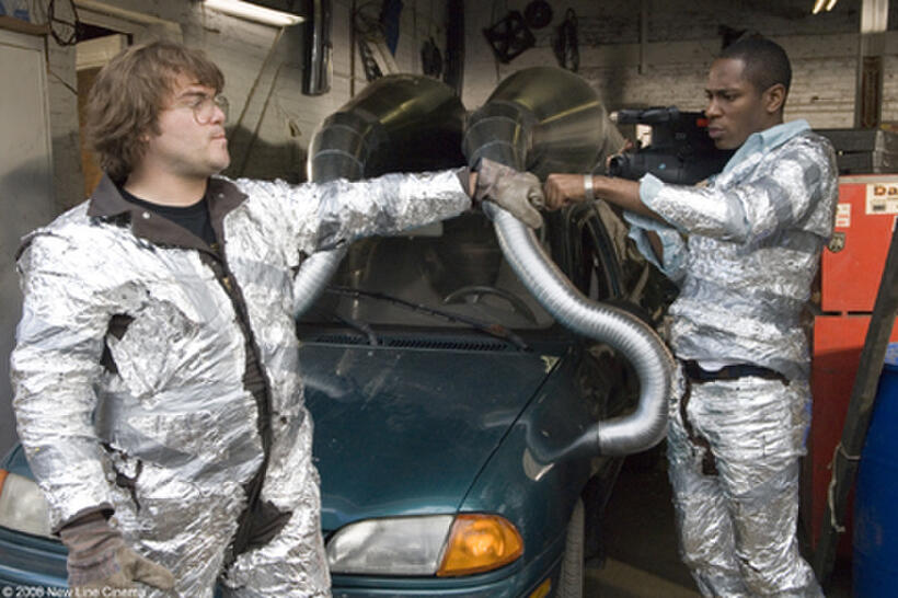 Jack Black and Mos Def in "Be Kind Rewind."