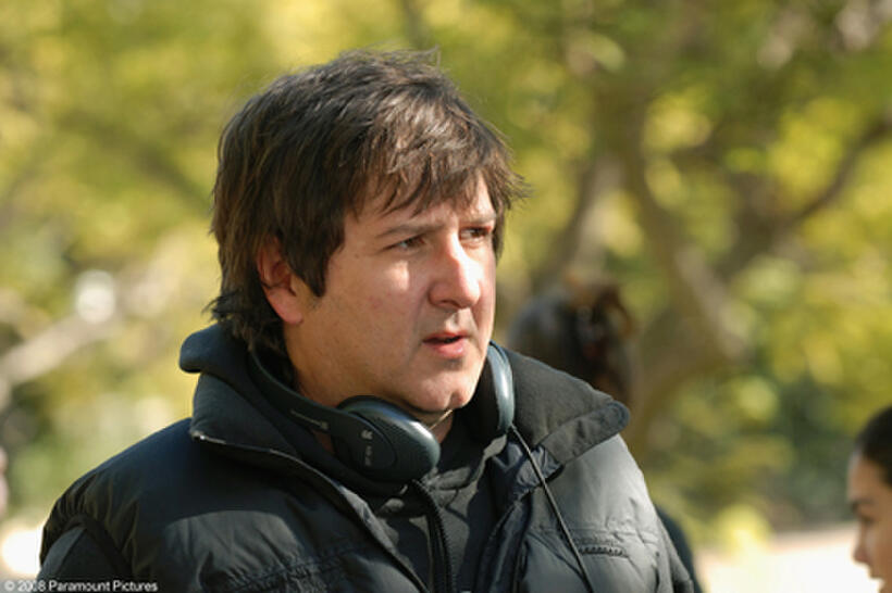 Director Steven Brill on the set of "Drillbit Taylor."