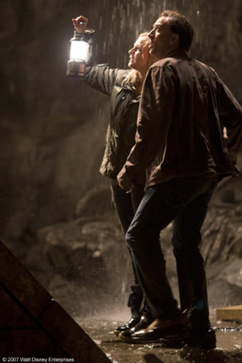 Diane Kruger and Nicolas Cage in "National Treasure: Book of Secrets."