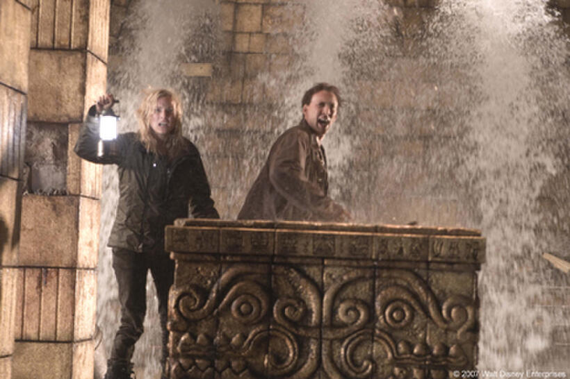 Diane Kruger and Nicolas Cage in "National Treasure: Book of Secrets."