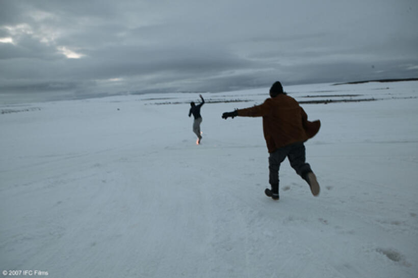 A scene from the film "The Last Winter."