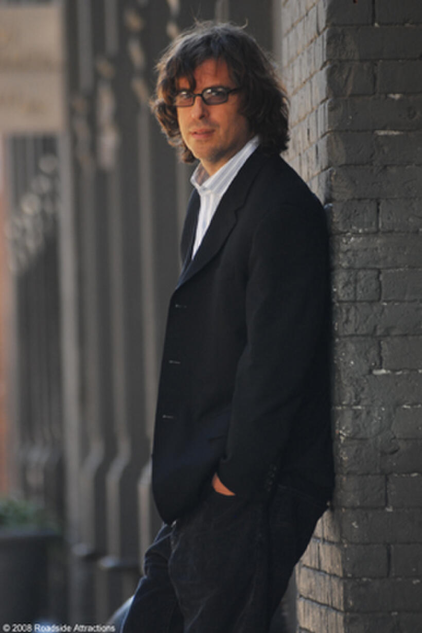 Director Brett Morgen on the set of “Chicago 10.”