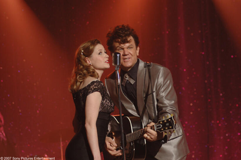 Jenna Fischer and John C. Reilly in "Walk Hard: The Dewey Cox Story."