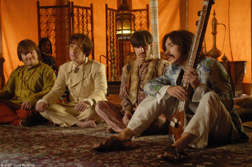 Jack Black, Paul Rudd, Jason Schwartzman and Justin Long in "Walk Hard: The Dewey Cox Story."
