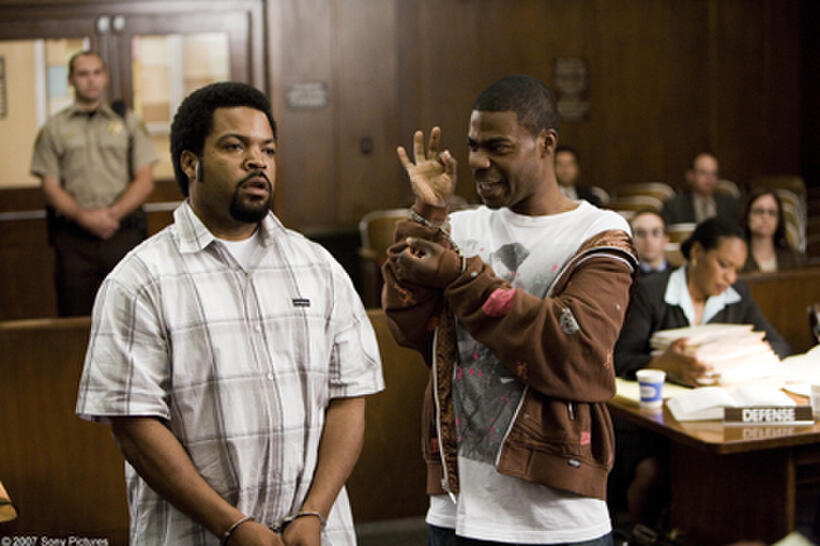 Ice Cube and Tracy Morgan in "First Sunday."