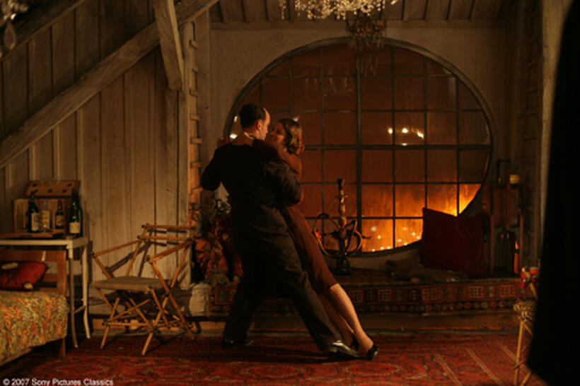 Marie Bäumer and Karl Markovics in "The Counterfeiters."