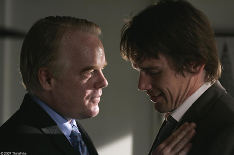 Philip Seymour Hoffman and Ethan Hawke in "Before the Devil Knows You’re Dead."
