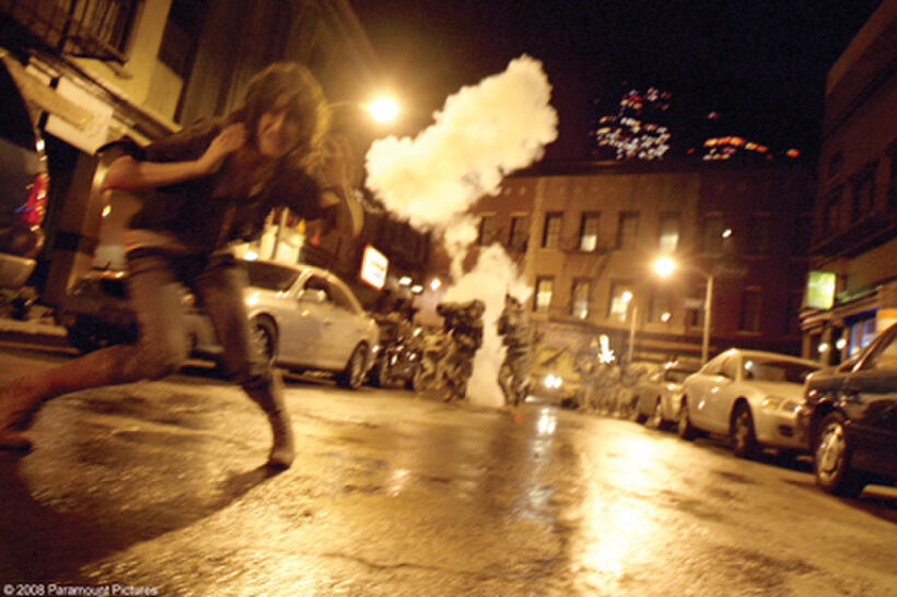Lizzy Caplan in "Cloverfield."