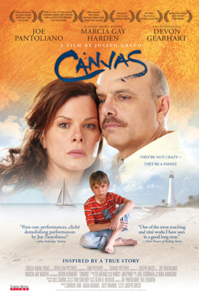 Poster art for "Canvas."