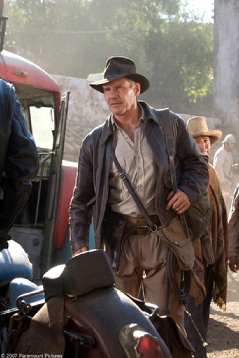 Harrison Ford in "Indiana Jones and the Kingdom of the Crystal Skull."