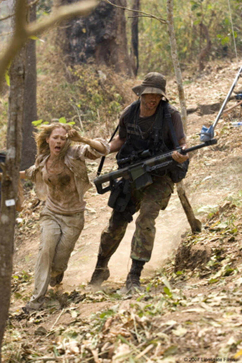 A scene from "Rambo."