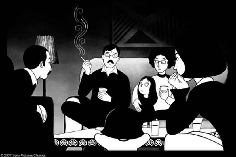 A scene from the film "Persepolis."
