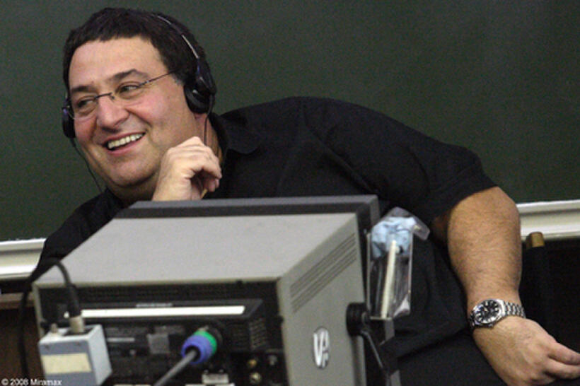 Director Noam Murro on the set of "Smart People."