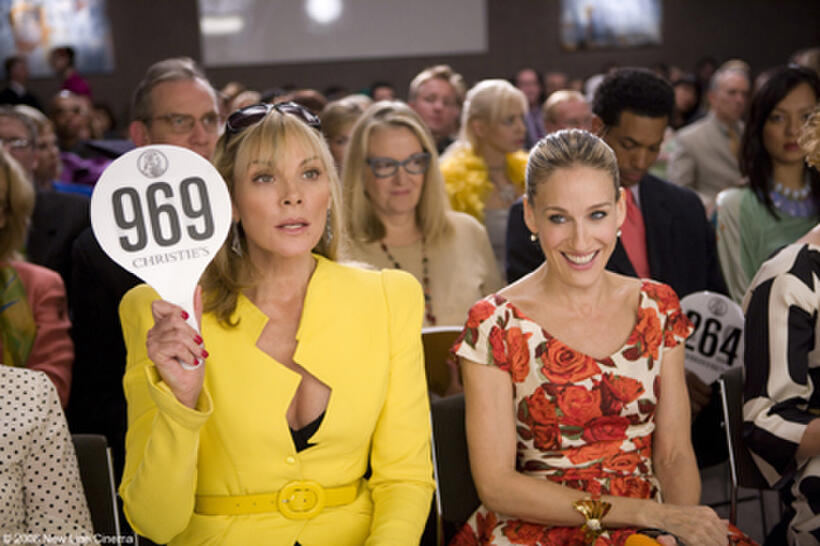 Kim Cattrall and Sarah Jessica Parker in "Sex and the City."