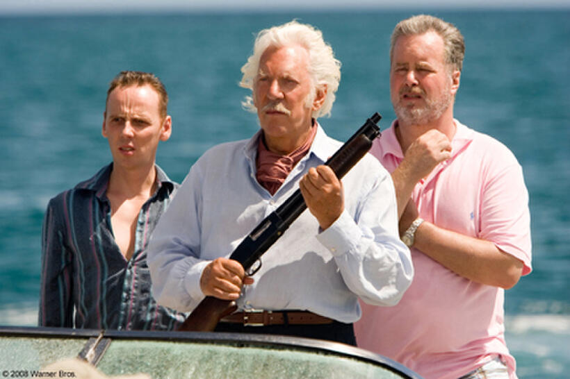 Ewen Bremner, Donald Sutherland and Adam Le Fevre in "Fool's Gold."