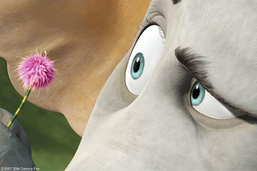 Horton examines his clover in "Horton Hears a Who."